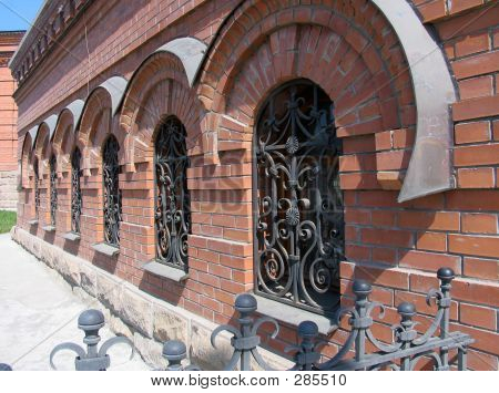 A Windows az Alexander Nevskii Cathedra fal