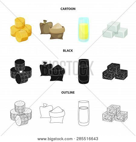 Vector Illustration Of Farm And Agriculture  Icon. Set Of Farm And Technology Vector Icon For Stock.