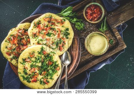 Indian Uttapam Pancakes