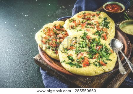 Indian Uttapam Pancakes
