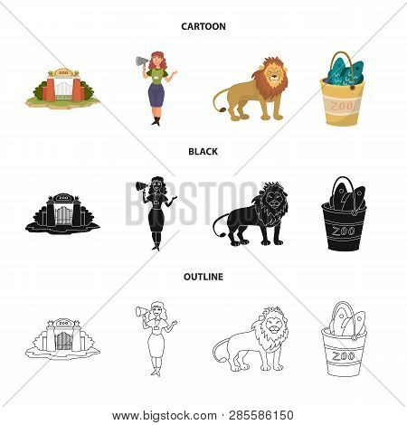 Vector Illustration Of Nature  And Fun  Symbol. Set Of Nature  And Entertainment Stock Vector Illust