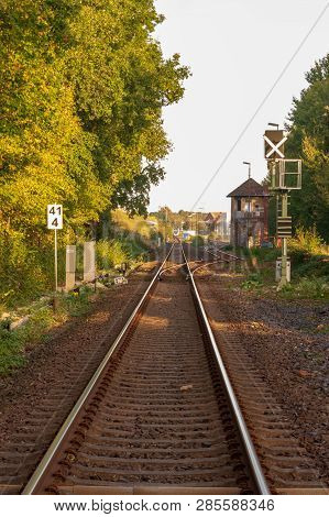 Rail Track With Switch
Location: Germany, North Rhine-westphalia