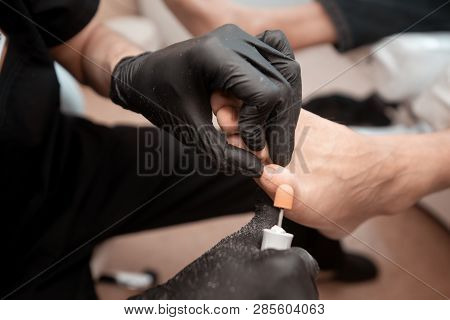 Medical Office, Podology, Treatment Of Foot Problems, Doctor And Patient, Healthy Lifestyle
