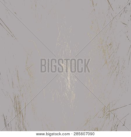Light Brown Textured Background. Alpaca Color. Pastel Background with Gold. Luxury Texture. 300 dpi.