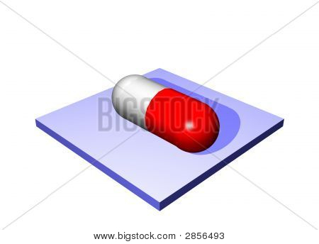 Verschreibungspflichtige Arzneimittel - medizinische Symbole, isoliert