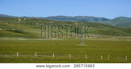 Mountain Scenery Of Garze Tibetan