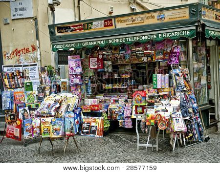 Kiosk i Napoli