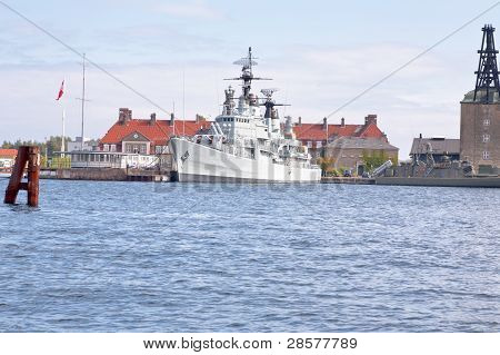 Fregatten Peder Skram i København