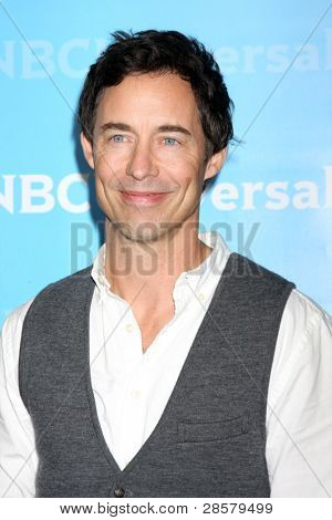 洛杉矶洛杉矶-1 月 6 日： 汤姆卡瓦纳到达在 NBC 普遍全明星冬季 TCA 派在 Ath