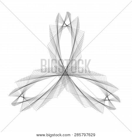 Mandala, Optical Illusion, Pattern, Circular Geometric Pattern, Spirogram. Oriental Pattern. Vector 