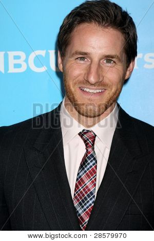 LOS ANGELES - JAN 6:  Sam Page arrives at the NBC Universal All-Star Winter TCA Party at The Athenauem on January 6, 2012 in Pasadena, CA