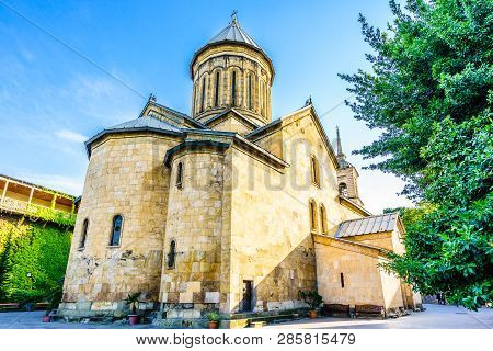 Sioni Cathedral In The Old City Of Tbilisi In Georgia