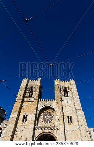 The Patriarchal Cathedral Of St. Mary Major Or Simply Lisbon Cathedral Is A Roman Catholic Cathedral