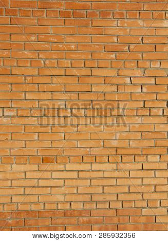 Old Wall Of Boards Peeling Paint Red Burgundy