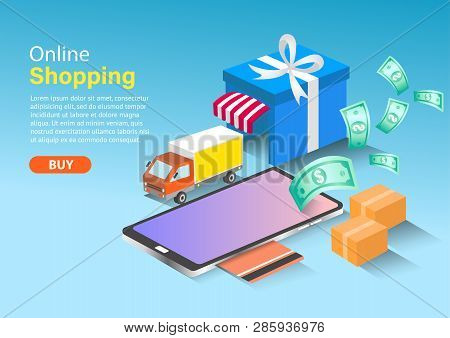 Buy Products Online Via Your Mobile Phone With Delivery Service At Home.