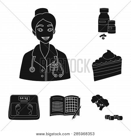 Vector Design Of Healthcare And Medicine Sign. Collection Of Healthcare And Diabetes Stock Vector Il