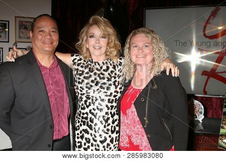 LOS ANGELES - FEB 20:  Melody Thomas Scott, cousins at the Melody Thomas Scott Celebrates 40 Years on Y&R Event at CBS Television City on February 20, 2019 in Los Angeles, CA