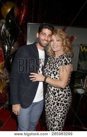 LOS ANGELES - FEB 20:  Jason Canela, Melody Thomas Scott at the Melody Thomas Scott Celebrates 40 Years on Y&R Event at CBS Television City on February 20, 2019 in Los Angeles, CA