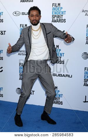 LOS ANGELES - FEB 23:  Lakeith Stanfield at the 2019 Film Independent Spirit Awards on the Beach on February 23, 2019 in Santa Monica, CA