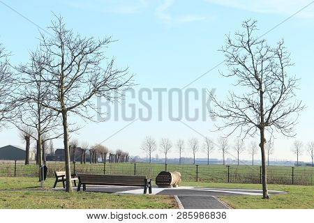Zwanenburg The Netherlands, February 24th 2019: Turkish Airlines Flight 1951 Crash Memorial. Flight 