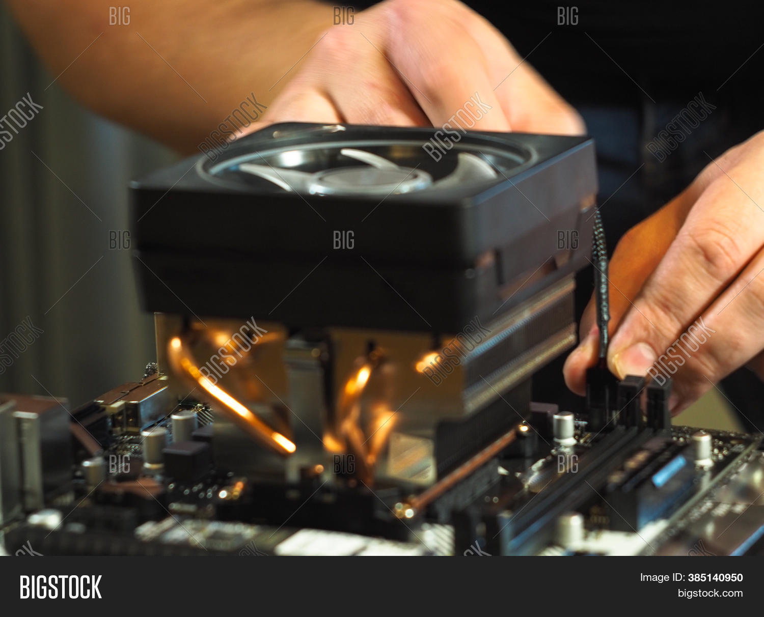 Installing Cooler On Image & Photo (Free Trial) | Bigstock