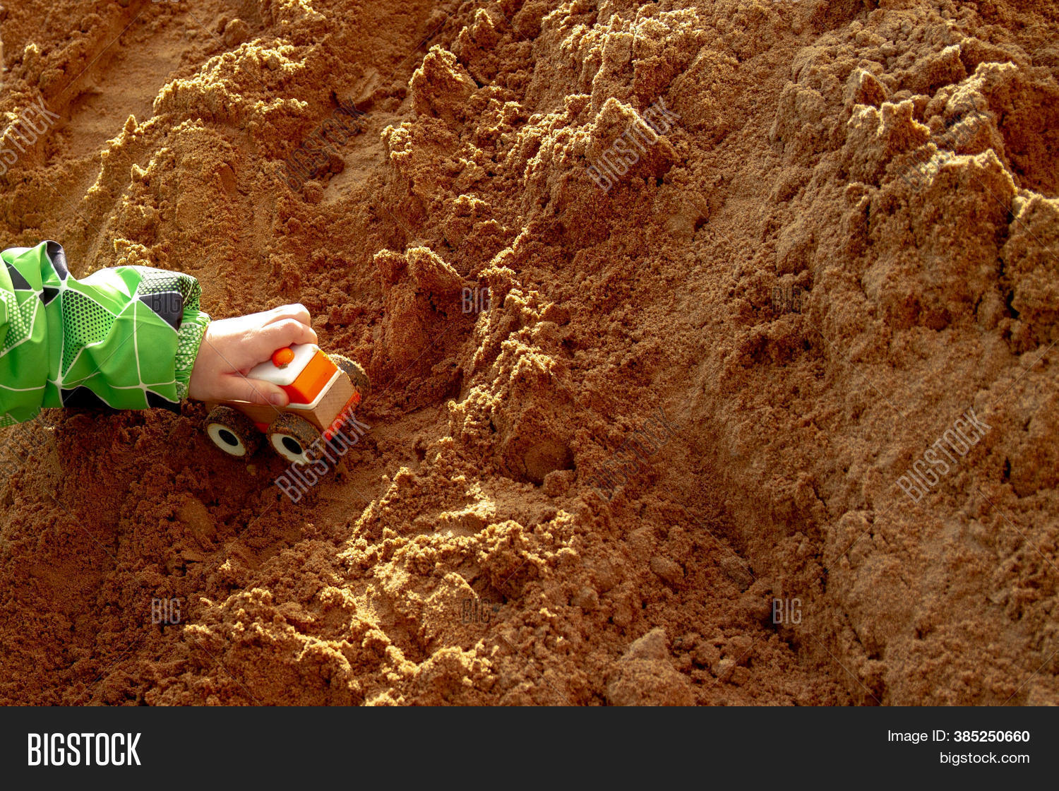 Drive Toy Car Sandbox Image & Photo (Free Trial) Bigstock