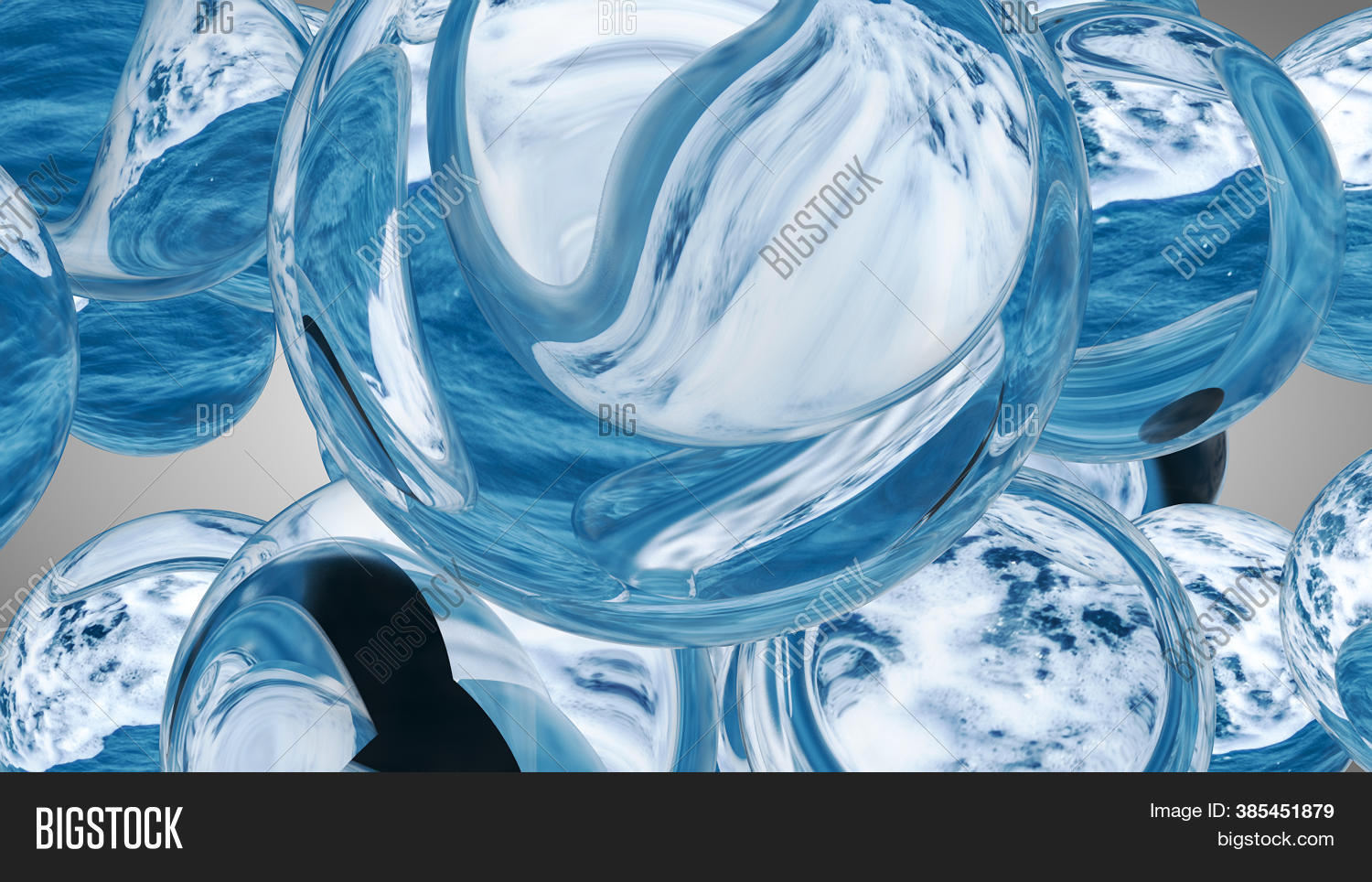 Water Blue Gel Balls. Image & Photo (Free Trial) Bigstock