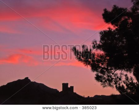Coucher de soleil du Sud