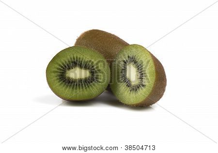 Kiwi y dos mitades