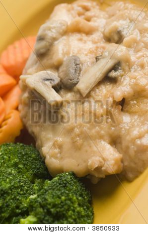 Marsala Huhn mit Gemüse