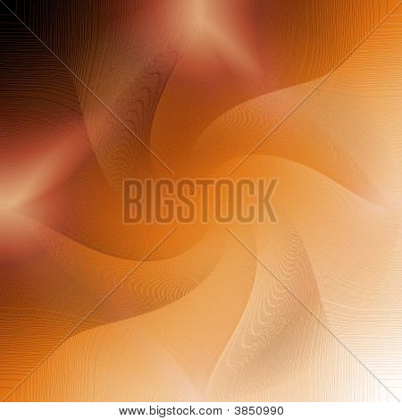 Abstrait Orange