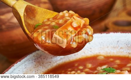 Sicilian Tomato Barley Soup