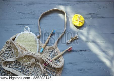 Bamboo Toothbrushes And Sticks, Reusable Discs, Loofah Washcloth