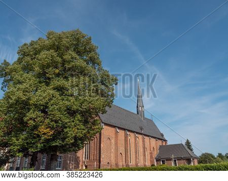 the castle of anholt in the german muensterland