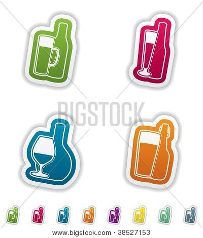Vasos de alcohol