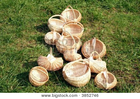 Cestas de vime para venda