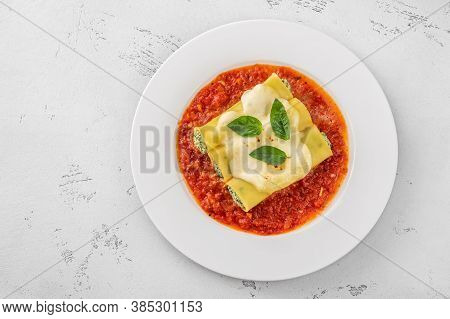Spinach And Ricotta Cannelloni