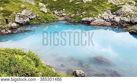 Travel To The Mountainous Region  Of Georgia And Blue Lake.