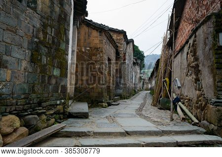 Old Town Yaoli In Jiangxi Province In China, Famous For Porcelain Production
