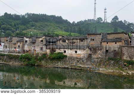 Old Town Yaoli In Jiangxi Province In China, Famous For Porcelain Production