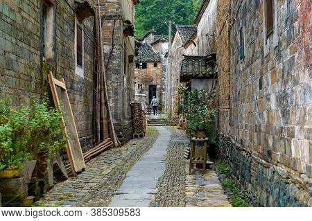 Old Town Yaoli In Jiangxi Province In China, Famous For Porcelain Production