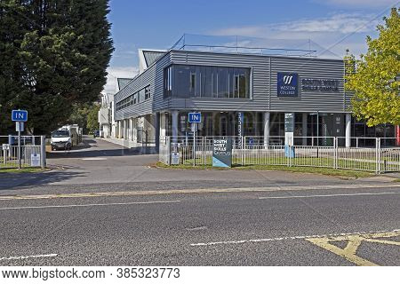 Weston-super-mare, Uk - August 13, 2019: The South West Skills Campus Of Weston College Which Stands