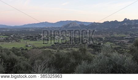 View Of The Landscape During Trekking In Sardinia
