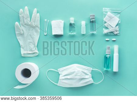 Coronavirus ( Covid-19 ) Prevention Equipment.medical Supplies.virus Outbreak Situation.body Health 