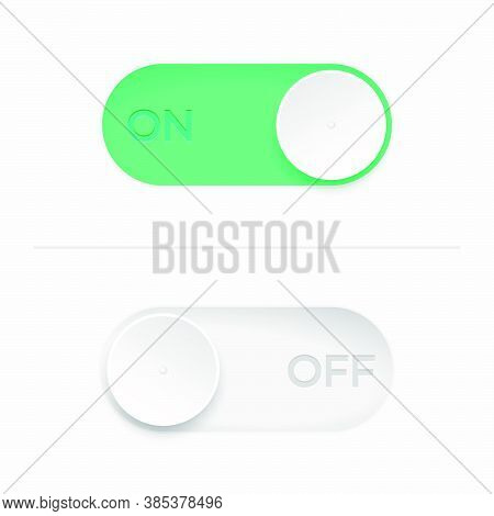 On / Off Button For An App Or Website