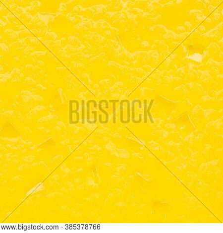 Close Up Lemonade Or Fruit Drink With Ice. Healthy With Refreshment Concepts