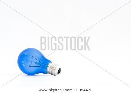 Blue Glühbirne