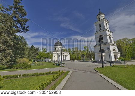 Moldova, Chisinau 04/27/2017 Year. Chisinau Is The Capital And Largest City Of Moldova. An Economic 