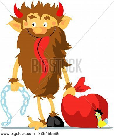 Devil - Vector Illustration Isolated On White Background
