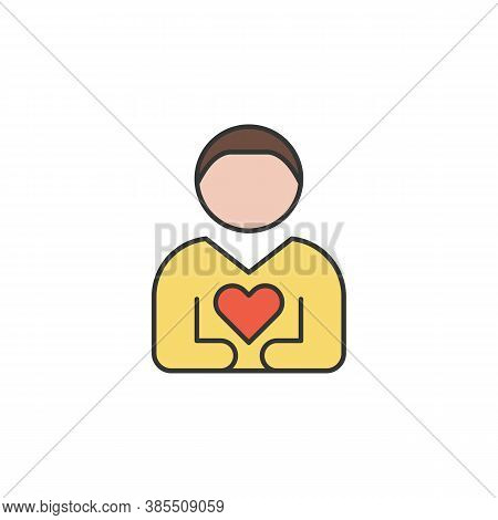 Loyality Friendship Outline Icon. Elements Of Friendship Line Icon. Signs, Symbols And Vectors Can B